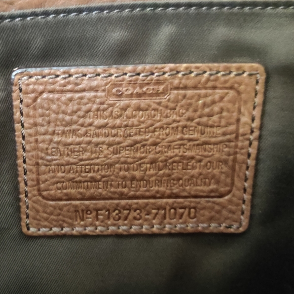 Coach Leather Brown Messenger Bag - Picture 4 of 6